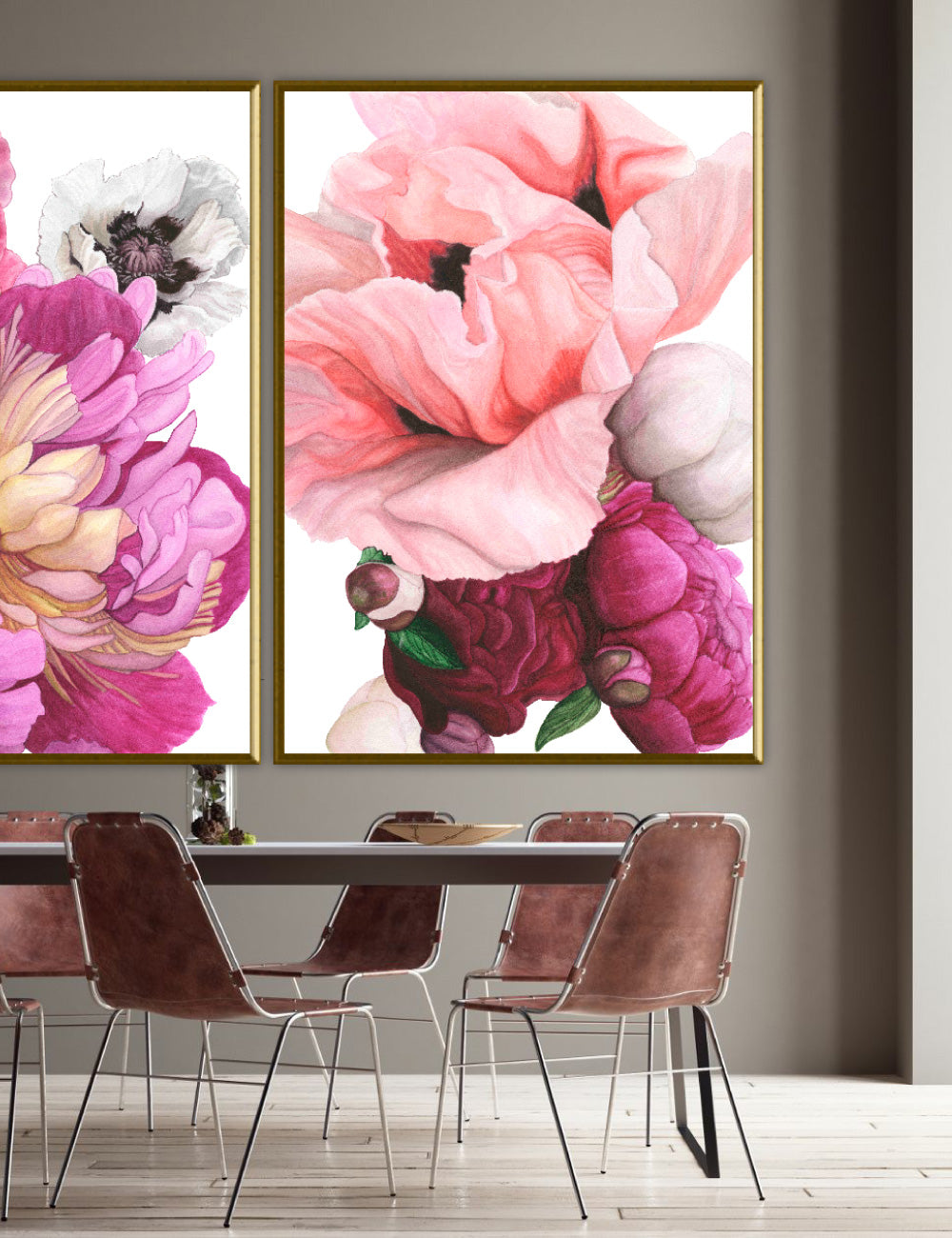 Cindy Pretorius Artworks & Wallpaper: How To Create Magical Walls At Home
