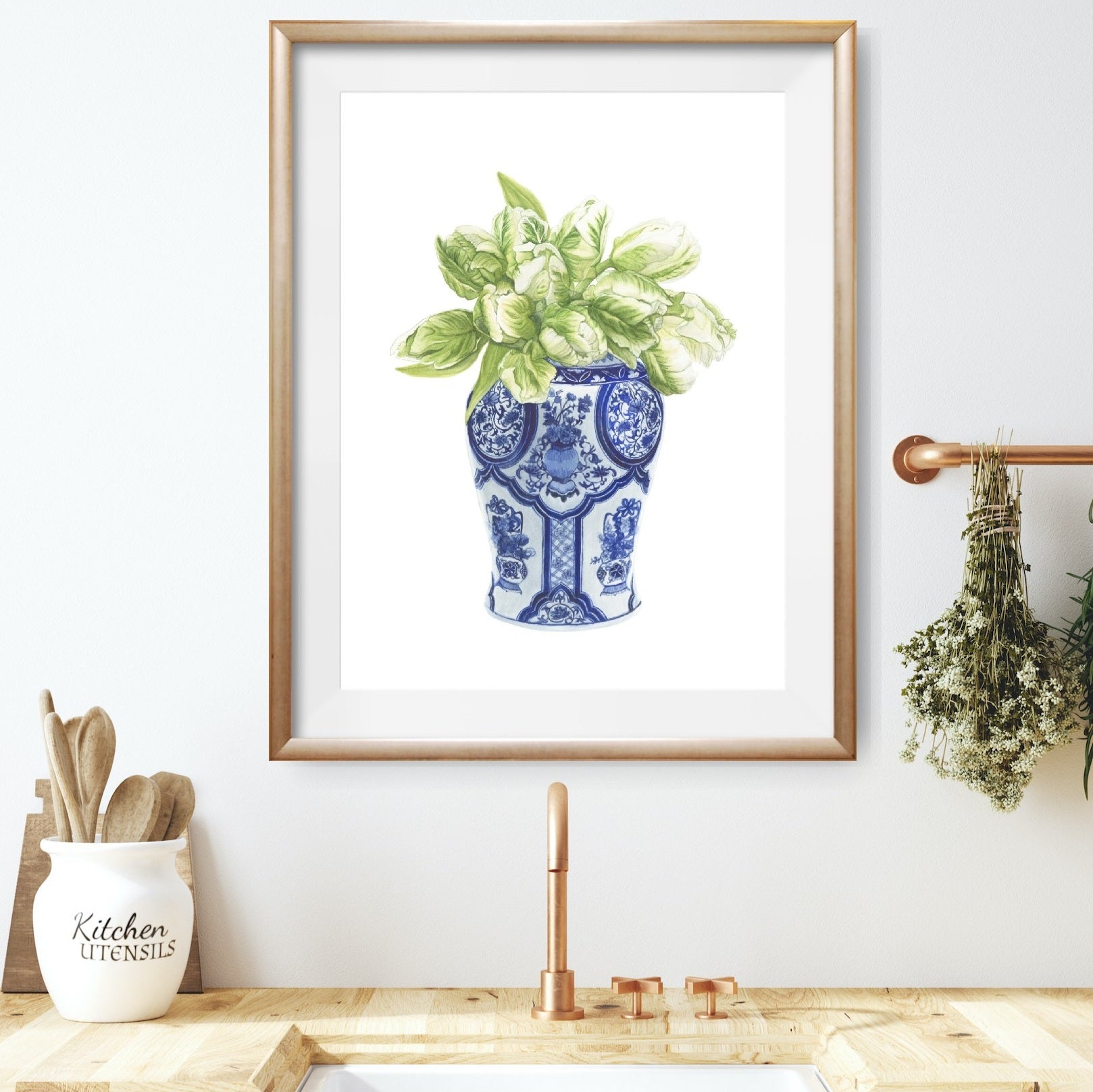 Ginger Jar Parrot Tulips